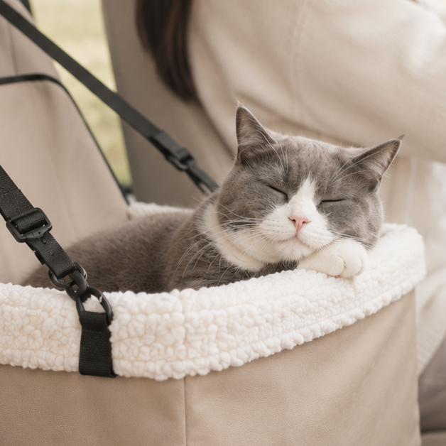 Asiento Auto para Gatos | Viaje CatZen