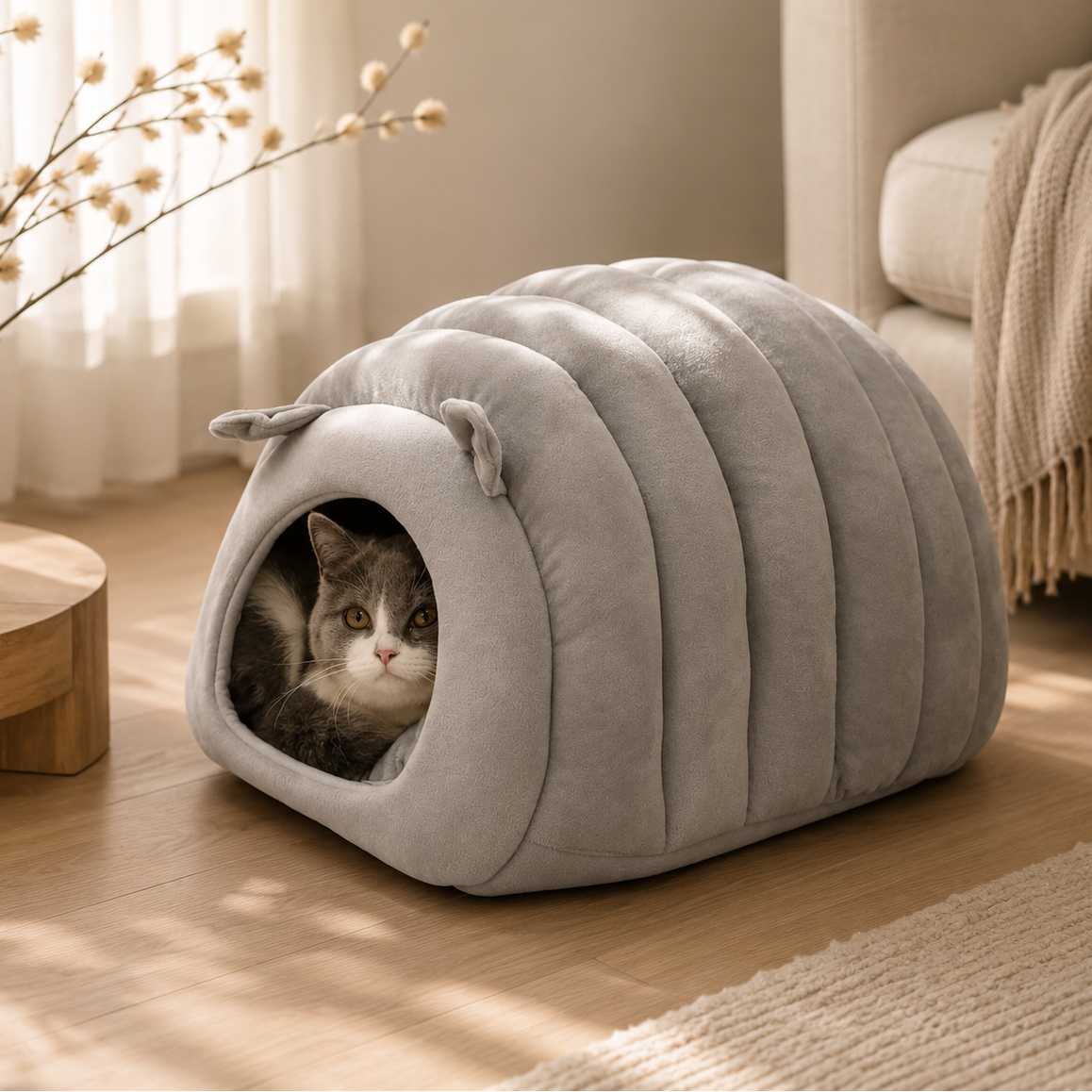 Cama Refugio Premium para Gatos | CatZen