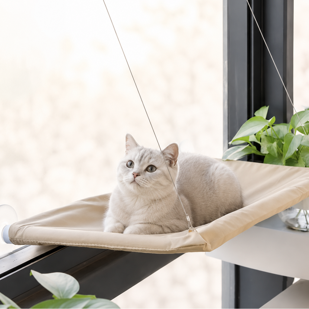 Hamaca de Ventana para Gatos | Nido Colgante CatZen