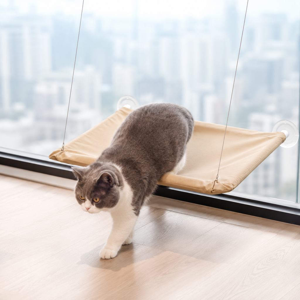 Hamaca de Ventana para Gatos | Nido Colgante CatZen